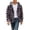 A-Purple1171, variant on XIAOCHA Men's Plaid Print Hooded Button Up Shirt Jacket Relaxed Fit Daily Shirt Jackets