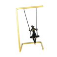 thumbnail image 4 of Lipstore Swing Character Statue Accents Creative Decorative Minimalist Modern Home Decor Women, 4 of 8