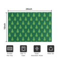thumbnail image 5 of Green Christmas Tree Pattern Door Rugs,Washable Non Slip Door Mats Indoor,Decorative Door Mats,Entry Mat Indoor for Entrance,Bedroom,Kitchen,Bathroom,16"x24", 5 of 6
