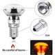 thumbnail image 3 of Bombillas para lámpara de lava R39 E14 de 30 W, bombillas para lámpara de lava pequeñas con reflector SES de tornillo Edison, blanco cálido 2800 K R39 regulable (paquete de 4), 3 of 5