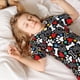 thumbnail image 5 of Balery Paw And Bones Conjunto de Pijama Infantil de Manga Corta con Estampado – Ropa de Dormir de Algodón Suave-Large, 5 of 6