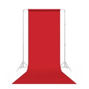 Savage Seamless Paper Photography Backdrop - #8 Primary Red (53 in x 36 ft) for Youtube Videos, Live Streaming, Interviews and Portraits - Made in USA