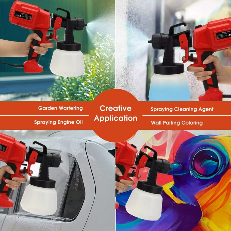 HVLP Spray Gun Paint Sprayer for Cars 1.3 mm Professional Air Paint  sprayers for Home Interior and Exterior Furniture Surface Wall