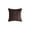 Coffee, variant on Solid Velvet Throw Pillow Cover Soft Plush Cushion Case With Piping Edge And Hidden Zipper For Sofa Couch Bedroom Decor Cover Only 17.7 Inches