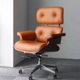 thumbnail image 2 of Mobile Chaise Office Chair Vanity Accent Massage Comfortable Office Chair Recliner Sillas De Escritorio Bedroom Furniture My Lux Decor Round, 2 of 9