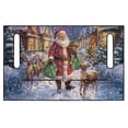 thumbnail image 2 of XYZCANDO Christmas Santa Claus Golf Cart Seat Cover | 4 Pockets Non-Slip Washable Terry Cloth | Universal 2-Seat Golf Cart Accessory, 2 of 8