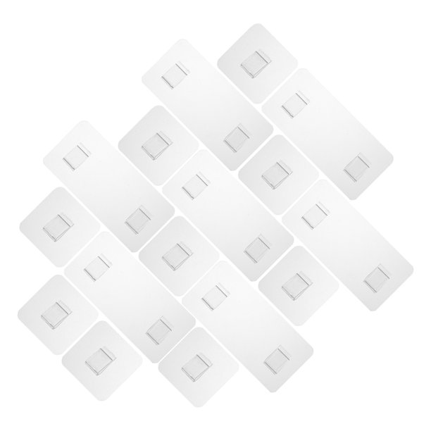 Luxshiny 24Ud Gancho Adhesivo Para Organizador De Ducha Y Estante De Resistente