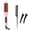 Infrared pink, US standard, variant on CNV Professional 2-in-1 Infrared Heated Round Brush Hair Styler, 1.5 Inch Ceramic Thermal Comb for Root Lift and Volume, 10 Precise Temp Levels with LCD, Ionic Care