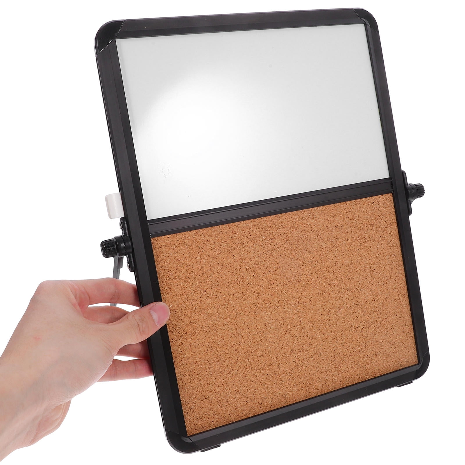WHAMVOX Cork Bulletin Board for Home Office Use with Aluminium Alloy Frame Assorted Color 1 Piece