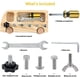 thumbnail image 1 of Tablero de destornillador Montessori para ni?os, juguetes educativos de aprendizaje, tablero de tornillo, tornillo de madera, 1 of 2