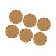 thumbnail image 3 of Manteles Individuales Macarena 6 piezas dorado, 3 of 8