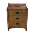 thumbnail image 5 of A-America Mission Hills Solid Wood Bedroom Nightstand in Harvest, 5 of 6