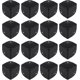 thumbnail image 1 of 16 Pack Black Metal Corner Protectors, 1.57" Box Edge Protectors, Metal Speaker Corner Guards (404040mm), 1 of 3