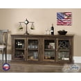 thumbnail image 2 of Wooden American Flag Patriotic Veteran Wall Sign Gift Home Of The Free, 2 of 11