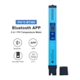 thumbnail image 4 of TFixol Bluetooth pH and Temperature Tester BT-300, Dual-Function Water Quality Analyzer with Backlit Display, 0-14 pH Range, No Battery Included, 4 of 6