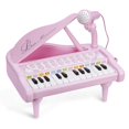 thumbnail image 1 of Soidarity Mini Piano de juguete para niños, 24 teclas, Mini Piano Musical electrónico, teclado de enseñanza, Piano con micrófono, juguetes educativos Accesorios para instrumentos musicales Soidarity OD012613-00, 1 of 6