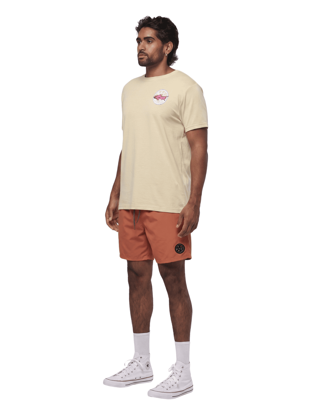 Maui and Sons Canyon Solid Men's Swim Trunks | Classic Quick Drying Pool Shorts Inspired by California Surf Culture & Designed for Everyday Comfort