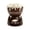 🥝 B_New#907, variant on Ceramic Cheese Fondue Set Chocolate Melting Pot Ice Cream Fondue Cup Oven Style, High Temperature Resistant, Multi Functional Home Hotpot, No Candle Included