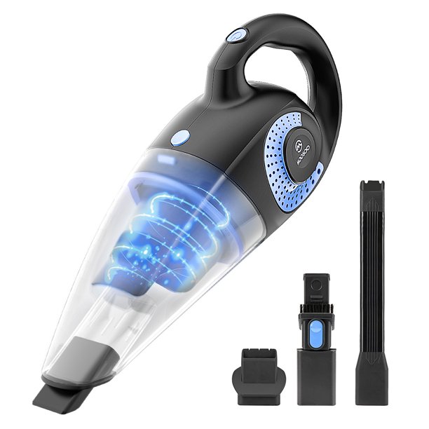 MOOSOO Handheld Vacuum Cordless 8500PA Powerful Wet Dry Hand Vacuum Lightweight Rechargeable