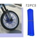 thumbnail image 1 of Juego de fundas de decoración de radios de rueda 72 piezas | Cubiertas de radios de plástico universales para ruedas de bicicleta y motocicleta | 9.45 pulgadas de longitud | Ligero, duradero, fácil, 1 of 5