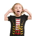 thumbnail image 4 of Dad Toddler Pirates Halloween Costume Matching Set Buccaneer Father Child Shirt Men Black X-Large / Toddler Black 2T, 4 of 4