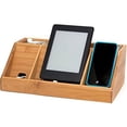 thumbnail image 2 of Lipper 812 Bamboo Wood Charging Station For Cell Phones/iPads/Tablets, 2 of 3