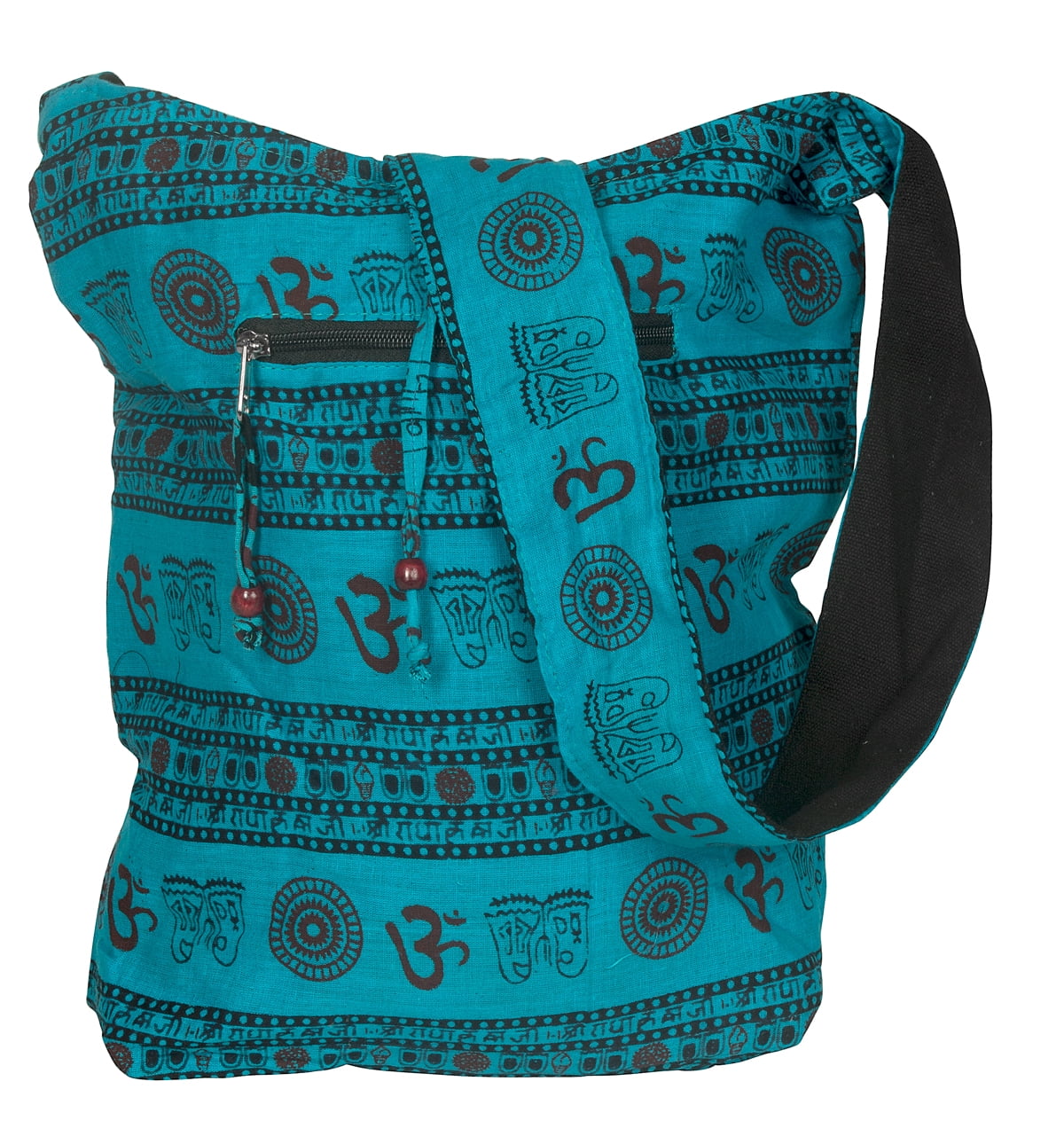 Details about   Hippie Hobo Sling Crossbody Bag Woven Aztec Ikat Boho Shoulder Hobo Book Purse 