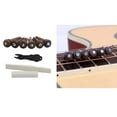 thumbnail image 3 of Acoustic Guitar Bridges Saddle and Nut +6pcs New, 3 of 8