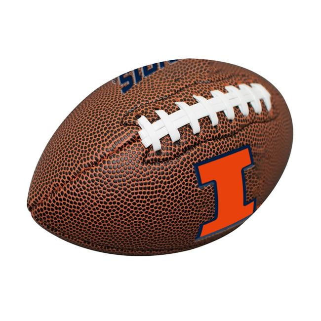 Logo Brands 151-93MC-1 Illinois Mini Size Composite Football