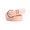 Pink, variant on Women Belt Solid Color Wide Anti-break Adjustable Multi Small Holes Match Clothes Alloy Buckle Smooth Dress Waistband Clothes Accessory