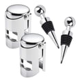 thumbnail image 1 of Wine Bottle Stopper, 2 Pieces of Wine Bottle Stopper and 2 Pieces of Champagne Bottle Stopper, 1 of 9