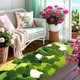 thumbnail image 5 of Alfombras de baño Hifuwan Cute Green Moss, 60 x 150 cm, 5 of 6