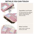 thumbnail image 4 of GOIACII Womens Wallet Ladies Vintage Billfold Compact Card Holder Long Zip Clutch Purse with Kiss Lock Black, 4 of 7