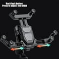 thumbnail image 6 of Motorcycle Phone Holder,Shockproof ABS Mount,360-Degree Rotation Design,Secure Grip for Navigation, Bumpy Road Riding,Outdoor Adventures Enthusiasts,Heavy Duty Construction, 6 of 6