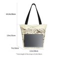 thumbnail image 3 of Fotbe Wild West Desert With Cowboys Bolsa de Playa con Estampado, Bolsa de Hombro, Bolsa de Mano Espaciosa, Bolsa de Viaje Ligera, Bolsa de Compras Versátil, 3 of 6