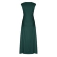 thumbnail image 4 of Dresses for Women 2023 Mode d'Été Femmes Bretelles Camisole Solide Col Rondpullover Robe Parti Dresses for Women Élégant Chic sur l'Autorisation, 4 of 4