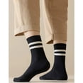 thumbnail image 6 of Mens Cotton Socks 5 Pack, Calf Socks for Men, Ankle Socks Boots Socks, 6 of 7