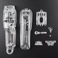thumbnail image 4 of Replacement Cover, Electric Cordless Hair Housing Shell hl 8148 8591 8504, Detachable Protective Housing Front Rear Case Clear, 4 of 7