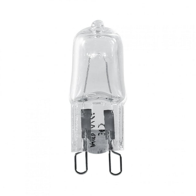 10 Unidades de Bombilla de Luz Halógena de Base G9 120V 40W, Reemplazo de Iluminación para Hogar, Cálido y Brillante