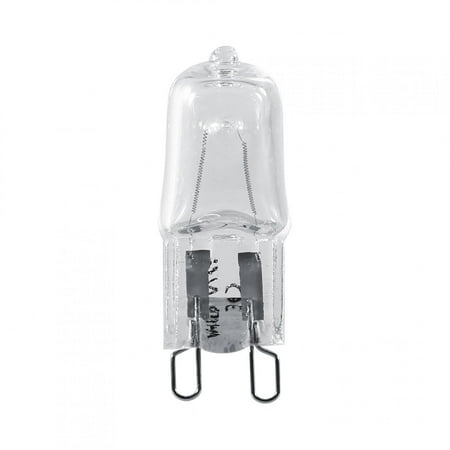 

Loewten 10Pcs G9 Base Halogen Light Bulb 120V 40W Lighting Replacement Home Warm White Bright G9 lamp bulb Home lamp bulb