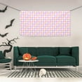 thumbnail image 2 of Pofeuu Heart Buffalo Plaid Print Colorful Yard Festival Banner Sign Party Outdoor & Indoor Party Decoration Banne Festival Yard Sign-Small, 2 of 8