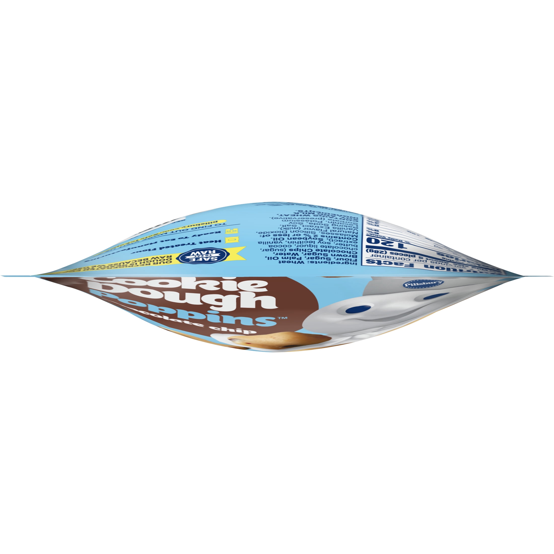 Pillsbury Chocolate Chip Cookie Dough Poppins, 7 oz