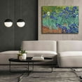 thumbnail image 6 of Epic Graffiti 'Irises' by Vincent van Gogh, Canvas Wall Art, 54"x40", 6 of 8