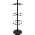 thumbnail image 4 of 3-Tier Rotatable Round Garment Rack Underwear Display Stands Round Clothing Rack Boutique Clothing Rack Black Retail Clothing Rack for Underwear Shorts Scarf, 4 of 18