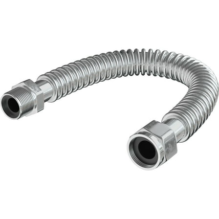 Proflo Pfxchfm18n 3/4" X 18" Fip X Mip Corrugated Flexible Water Heater Connector