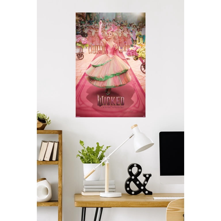 Wicked: For Good (2025) - Glinda Swirl Skirt One Sheet Wall Poster