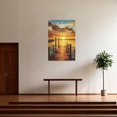 thumbnail image 4 of ZHONGYUTONG Christian Canvas Wall Art Psalm 23 Painting Bible Verses Pictures Scripture Wall Decor Inspirational Prints for Home Bedroom Decor Framed (12.00" x 18.00"), 4 of 5