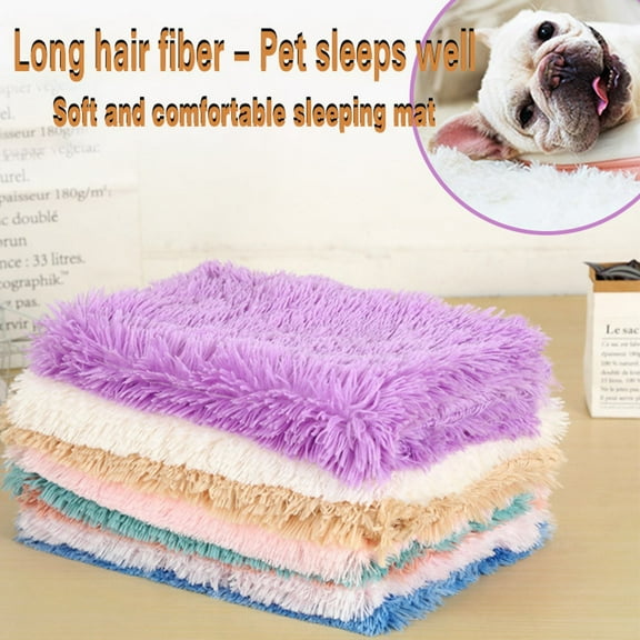 XGFHYJEH Pet Beds Clearance, Pet Beds for Medium Dogs, Pet Beds for Small Dogs, Dog Crate Mattress, Dog Crate Mats, Washable Waterproof Winter Warm Orthopedic Dog Bed for Crate