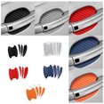 thumbnail image 4 of Car Door Handle Sticker Carbon Fiber Protector Film Anti-scratch Universal Auto Handle Cover, Black, 4 of 9
