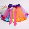 thumbnail image 2 of Zshosam Girls Tutu Skirt Girl Tutu Skirts Baby Girls Tutu Skirt Princess Dancing Skirt Tulle Ballet Size 3T 4T,(Multicolour 3-4 Years), 2 of 6